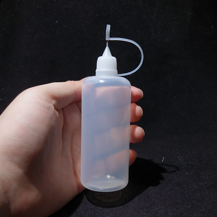 

1pcs 100ml needle bottle big PE plastic squeezable ejuice bottle dropper refillable needle tip bottle for vape juice