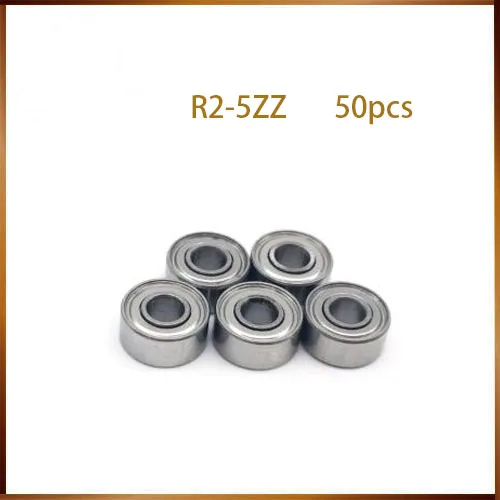 

HIGH QUALITY 50PCS R2-5ZZ(3.175*7.938*3.571) motor bearings ball bearings ---Free shipping R2-5 ZZ R2-5Z HIGH QUALITY