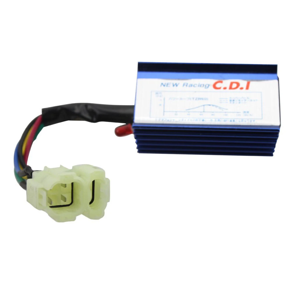 

GOOFIT 6 Pin Performance Racing CDI Gy6 ATV 50cc 60cc 80cc 125cc 150cc Moped Go Kart Scooter 139qmb H048-014