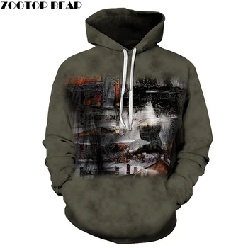 

Street Style Unisex Hoodie 3D Print Sweatshirts Pullover Harajuku Mens Hoody Streetwear Coat for Autumn 2018 Cloth 6XL Size