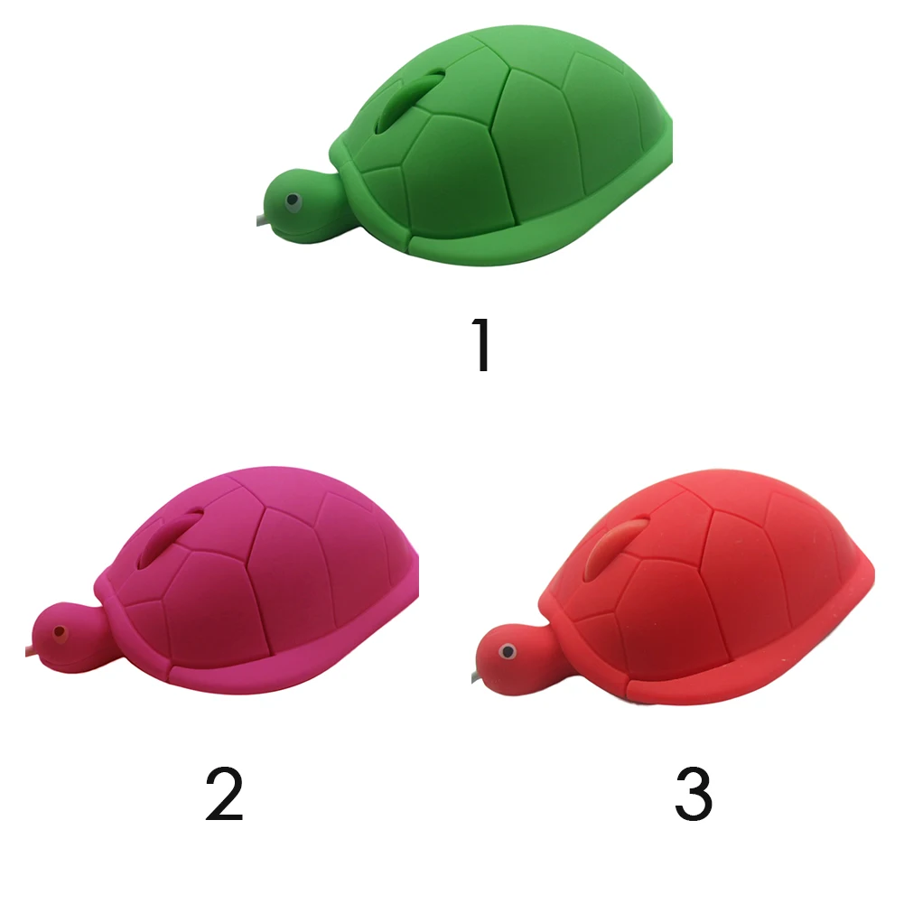 Милые животные Проводная мышь USB 3D Черепаха оптическая мышь для компьютера PC Mini Pro морская черепаха игровая мышь