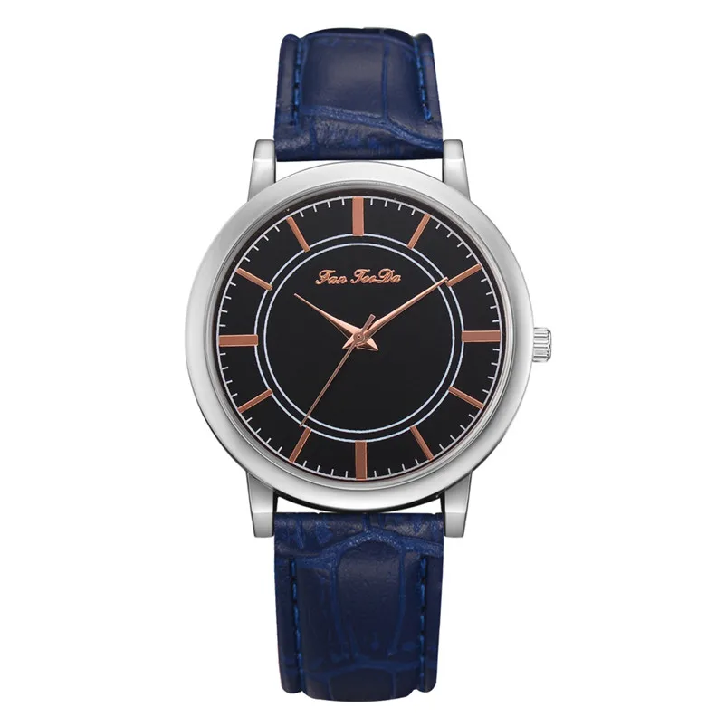 2018 Newly Design Fashion Watch Women Girl casual watches Leather bands Analog Quartz Wrist Watch clock Montre femme Y12 (5)