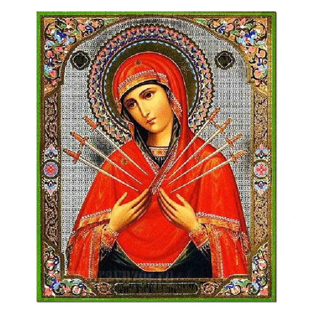 gift diamond painting cross stitch,picture of rhinestones 5D