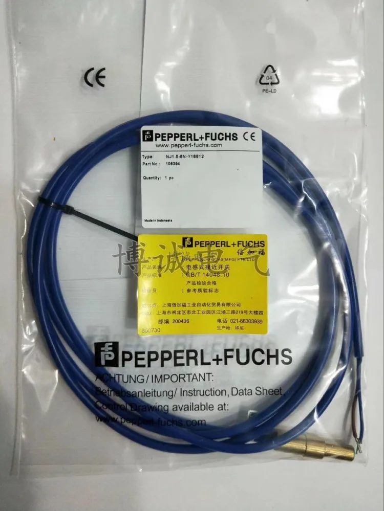 

High quality new Proximity switch NJ1.5-8N-Y18812 import core warranty one year
