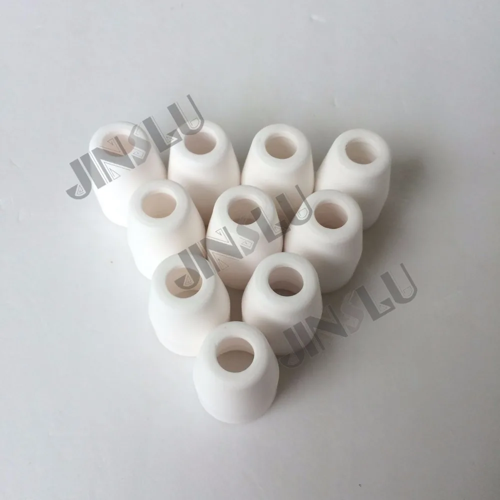 

Free shipping plasma cutting torch consumable PT-31 ceramic shield cup 20PCS