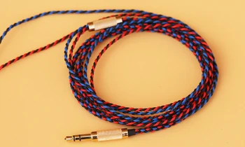 

diy earphone wire finished cable 2pcs