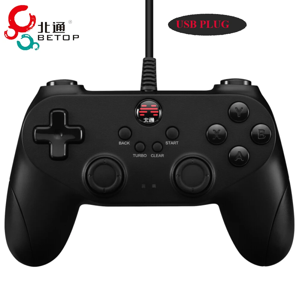 

100% Original BETOP Bat D2E Wired Gamepad USB Plug For XBOX 360 Support Computer/Android Smart TV/Network set top box/Ps3 host