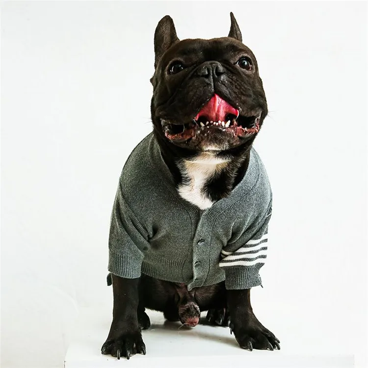 Одежда для собак, свитер, французская футболка с бульдогом, свитер для собак, спортивная ретро рубашка для чихуахуа, кошки, одежда для домашних животных, Ropa Perro Puppy Dog Pugs