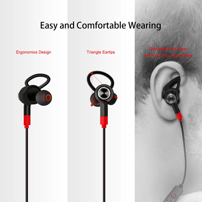 Mixcder Flyto sport V4.1 Bluetooth наушники беспроводные для Xiaomi iPhone стерео с микрофоном Время