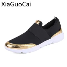 Брендовые модные женские туфли лоферы на плоской подошве; лоферы из дышащего материала для Для женщин, без шнуровки, повседневная обувь Демисезонная обувь W14 35