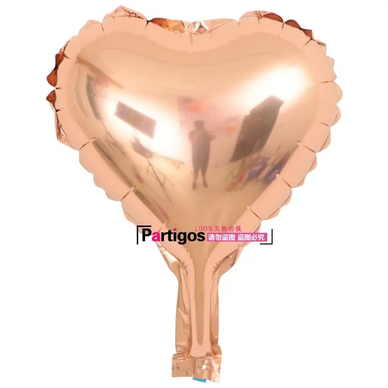 20 штук 10 дюймов Фольга в виде сердца воздушные шары для День рождения украшения для взрослых детей Baby Shower Golobos вечерние свадебные украшения