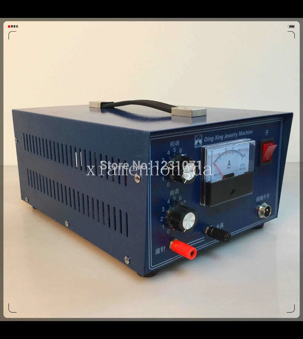  Machine multifonctionnelle de soudure par points des outils 110 V de bijoux soudeuse d'étincelle d'