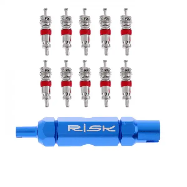

Valve Core Remover Took Kit Bike Valve Core Repair Tool With Schrader Valve Core Universal for Presta for Schrader Repair Kit