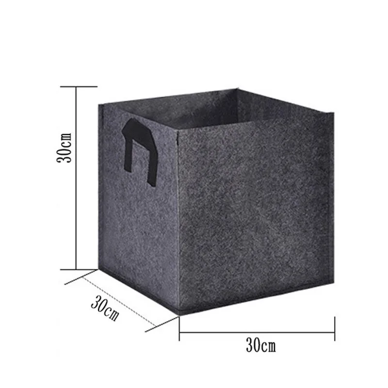 Утепленные качественные растений мешок расти мешок из нетканого материала Красота сумка для растений, площадь войлочные для посадки овощей цветок носок на новогоднюю елку посадка на балконе