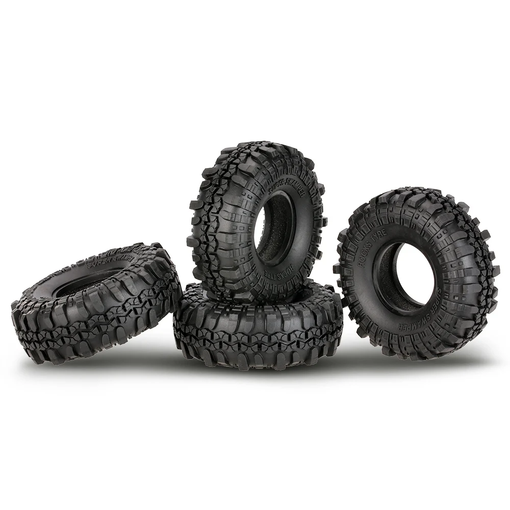 4Pcs AUSTAR AX-4020 1.9 Inch 110mm 110 Rock Crawler Tires for D90 SCX10 AXIAL RC4WD TF2 RC Car (4)