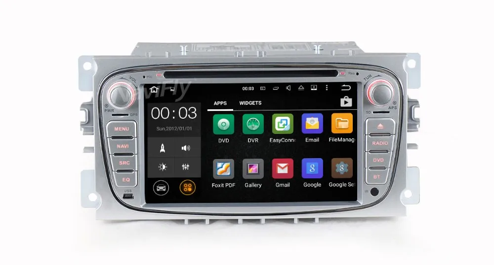 Best Two Din 7 Inch Car DVD Player Android7.1 For FORD/Focus/S-MAX/Mondeo/C-MAX/Galaxy Quad Core Wifi GPS Navigation Radio FM USB 6 Best Two Din 7 Inch Car DVD Player Android7.1 For FORD/Focus/S-MAX/Mondeo/C-MAX/Galaxy Quad Core Wifi GPS Navigation Radio FM USB 6