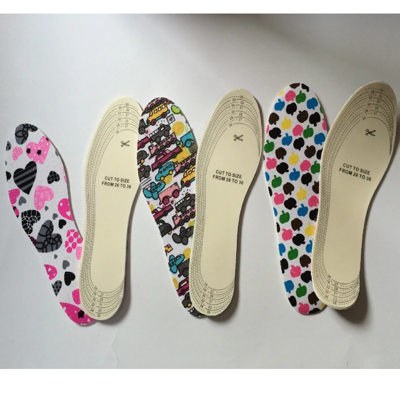 High Quality 1 pair EVA Silicone Gel Insoles Children Kids Girl Boy