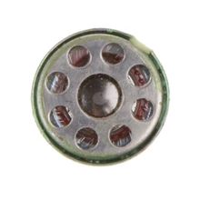 Тонкий круглый динамик маленькая Труба Громкий динамик 32 Ом 2 мВт~ 3 мВт 4,0 мм x 10 мм магнит для наушников динамик титановые наушники-вкладыши