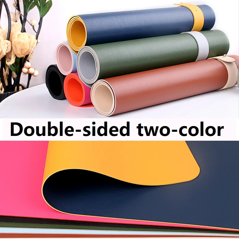 

FULCLOUD 1200*600*2 mm Double-sided two-color mouse pad Soft and smooth rollable waterproof easy to clean desk mat
