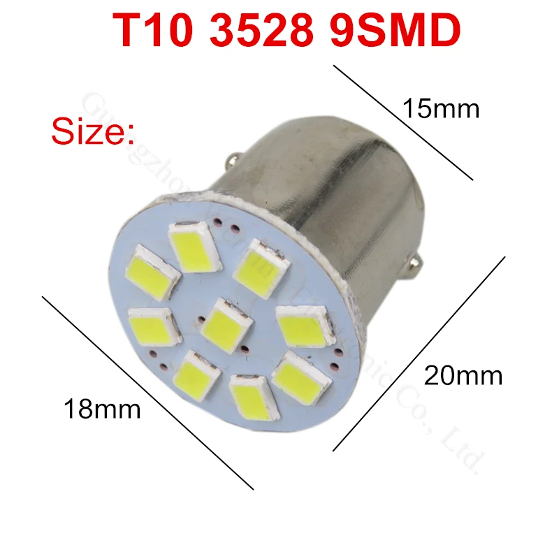 WLJH 10x24 в светильник рь 1156 BA15S P21W S25 светодиодный SMD внешний задний фонарь стоп свет s