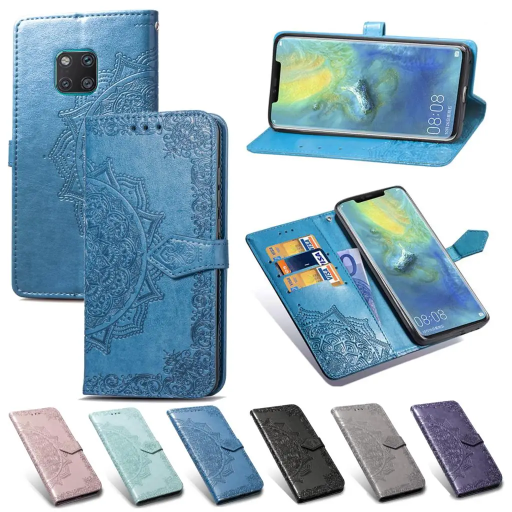 Phone Case For huawei mate 20 lite case luxury Pu Leater Flip Wallet Cover Huawei Mate Pro Mate20 20Lite Coque | Мобильные телефоны