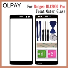 OLPAY Doogee BL12000 Pro Переднее стекло на экран объектив передний сенсорный экран Стекло Внешний объектив для BL12000 Pro смартфон