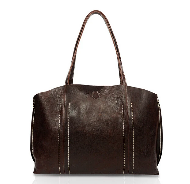 

The new handbag is hand-made leather handbag with a retro one-shoulder bag and a top layer of cow leather bag.pinepoxp