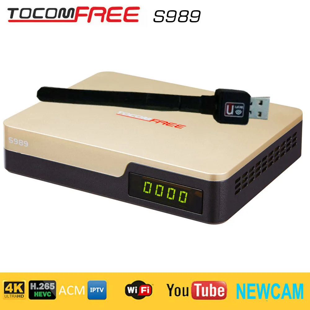 TOCOMFREE S-989 HD ACM NOVA ATUALIZAÇÃO - 15/05/2017 S989-Tocomfree-receptor-de-TV-por-sat%C3%A9lite-com-a-ACM-H-265-iks-livres-sks-HD