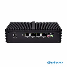 Q310G4/Q330G4 Core i3 Fanless 4 Lan pfSense Security Gateway Appliance , support AES-NI, Serial,as a firewall, LAN or WAN router