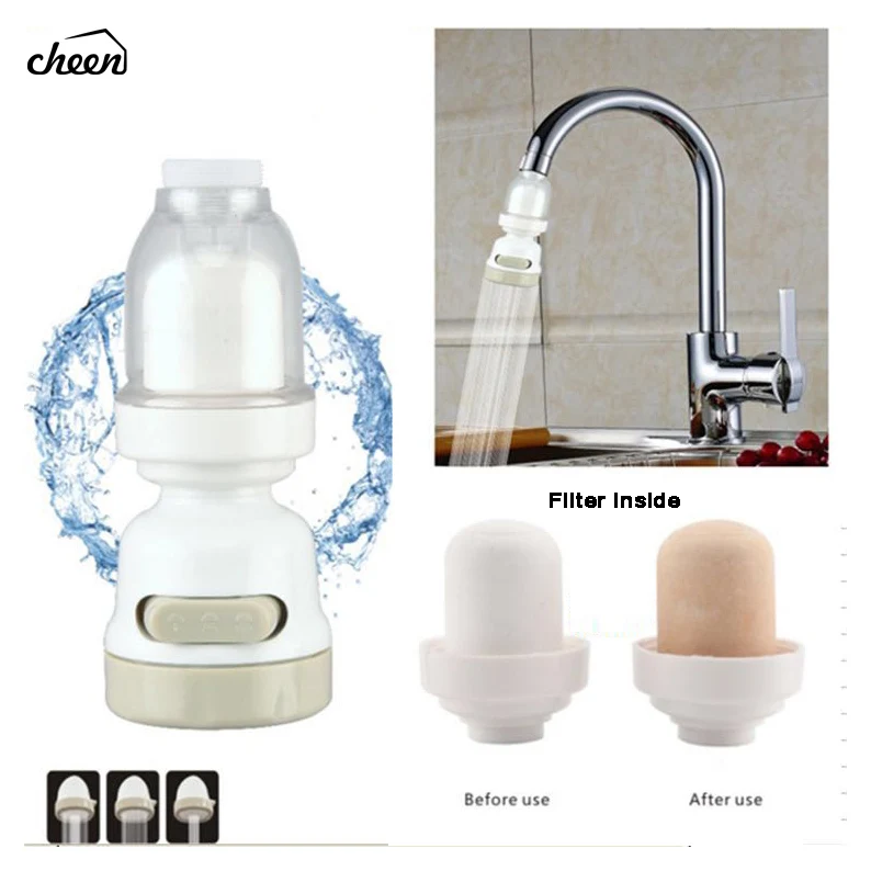 Cheen Plastic Aerator Kitchen Bathroom Water Saving Faucet Aerator