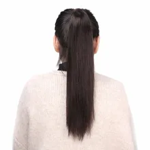 BHF Straight Ponytail Human Hair All Colors European Remy Human Hair Ponytail Extensions Tail of Human