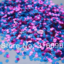 1 мм круглые пайетки микс синие и розовые блестки для ногтей Угловые Блестки Дизайн ногтей украшения круглые пайетки