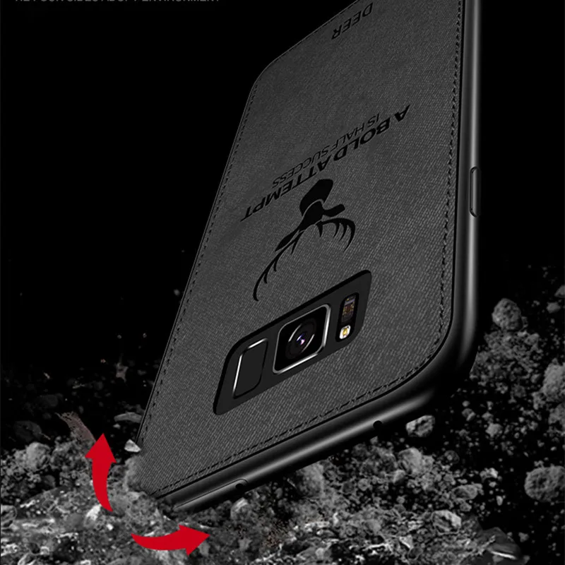 Роскошный тканевый чехол с оленем для Samsung Galaxy M30 M20 A70 A50 A30 Note 9 8 S10 S9 S8 Plus