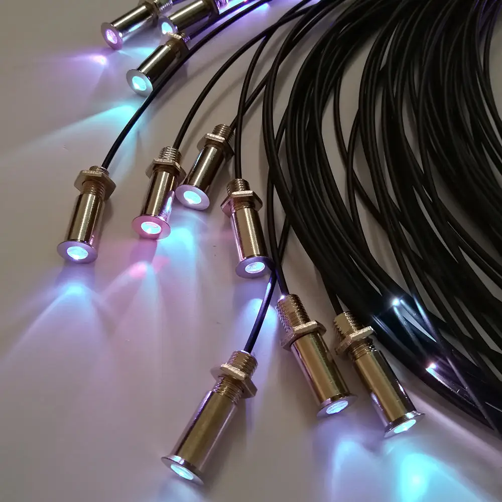 fiber optic metal buried underground lights 2