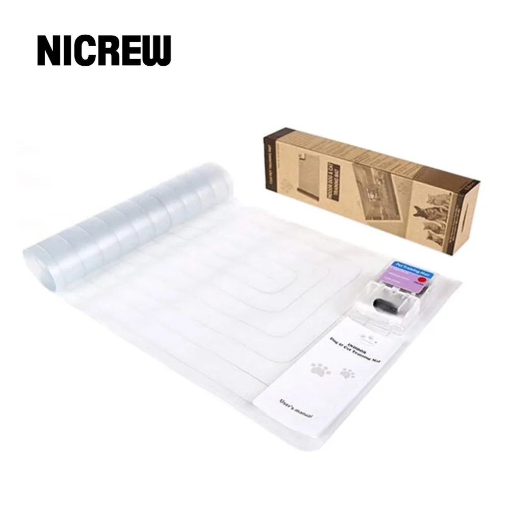 

Nicrew Pets Training Electrostatic Isolation Blanket Cat Dog Training Equipment Mat Supplies Prevent Damage Pet Barrier Mat