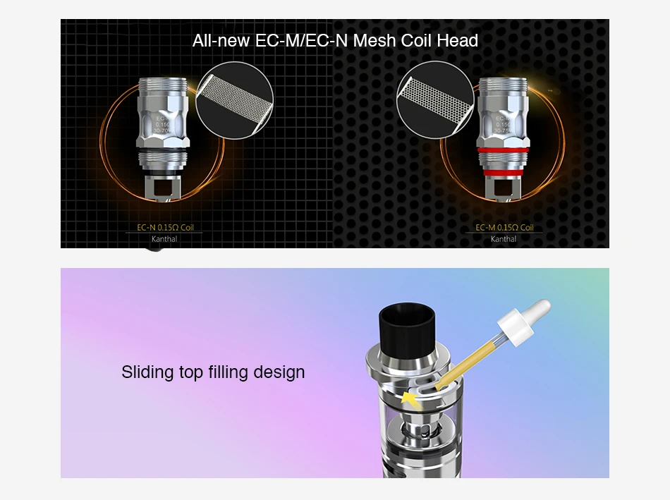 Eleaf iJust ECM Atomizer 4ml/2ml
