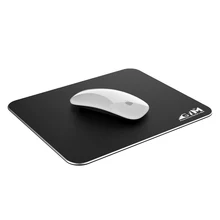 Luxury Aluminum Gaming Mouse Pad 240*170*3,5mm (11 zoll) metall Mousepad Kleine Größe Mauspad Für Computer Tablet Spiel