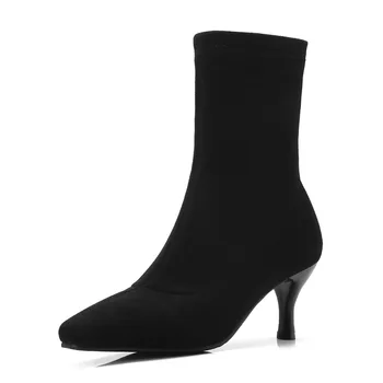 

The wind with square head size in the fall of 2018 fine with size 32 - barrel fashion boots of 43, 181015