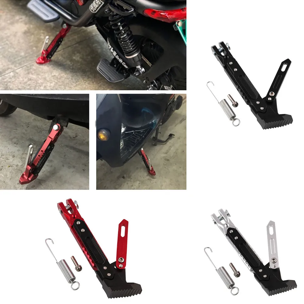 

NEW Motorcycle Modified CNC Adjustable Parking Stand Side Anti-sliding Support Stand Dropshipping Motocicleta Modificado 3.1