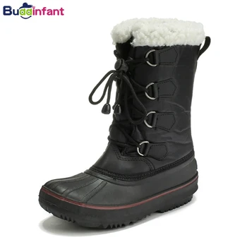 

winter boots kids snow boots winter children shoes for boys gum boots waterproof rubber toddler girl rain boots baby booties