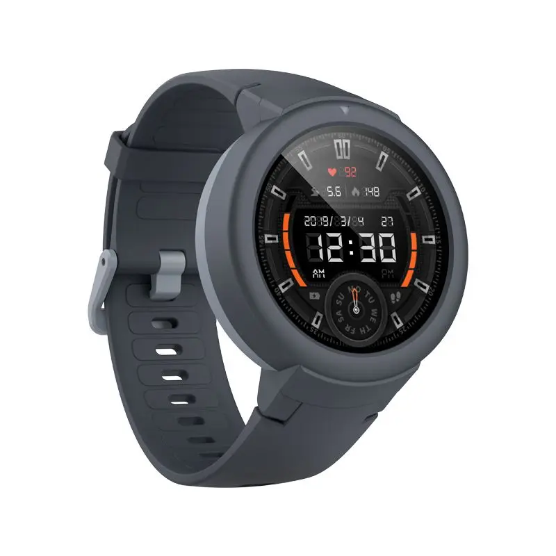 20 дней работы от батареи Xiaomi Huami Amazfit Verge Lite английская версия gps спортивные Смарт-часы 1," AMOLED экран Улучшенный HR сенсор