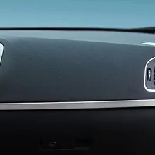 Мода, интерьер для Volvo S60 S60L V60 Нержавеющая сталь Специальная отделка центральной консоли протектор чехлы на сиденья 4 шт./компл