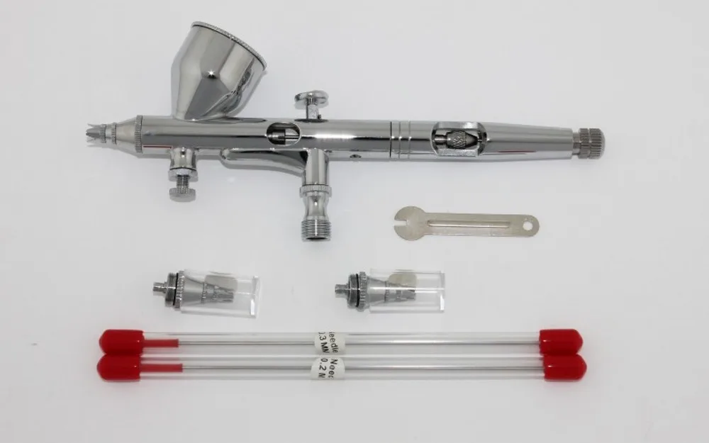 Buy 0.25 HIGH PRECISION Dual action AirBrush Spray Paint Painting Gun Kit