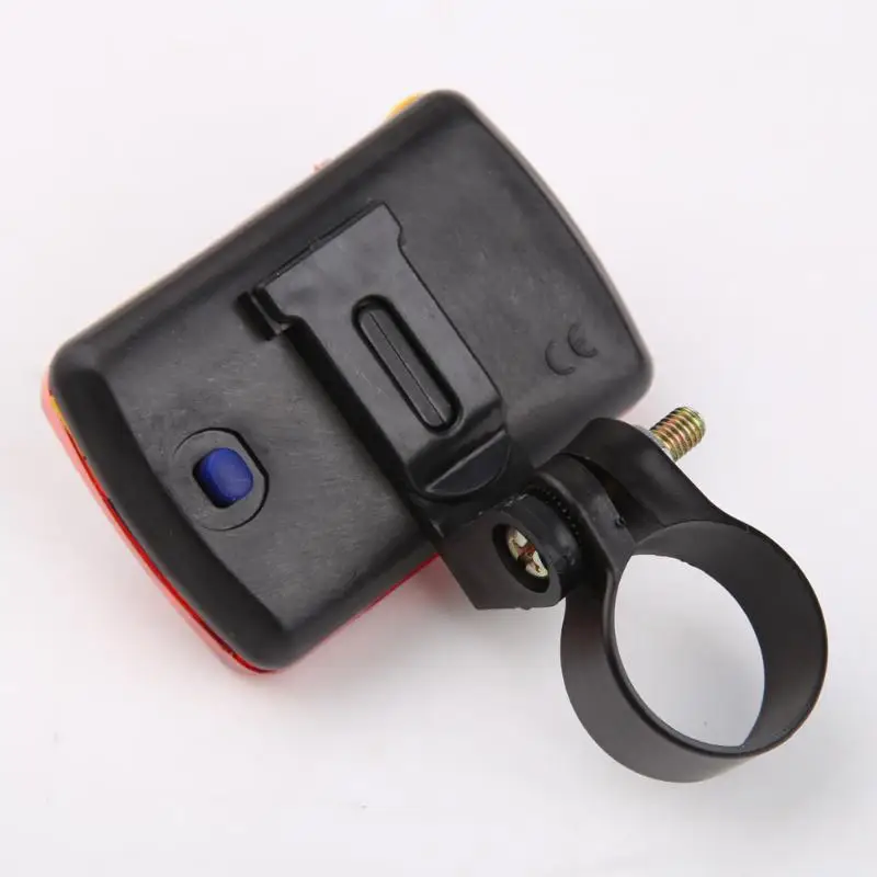 Top 5 LED Bicycle Light Bike Rear Tail light Red Warning Flashing Lights Waterproof Bike Taillight Lamps Torch 18