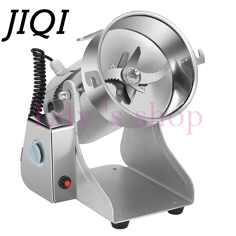 JIQI 750 г Электрический зерна Специи grinder китайской медицины злаков Кофе сухая еда порошок дробилка мельница шлифовальные станки 110V 220V