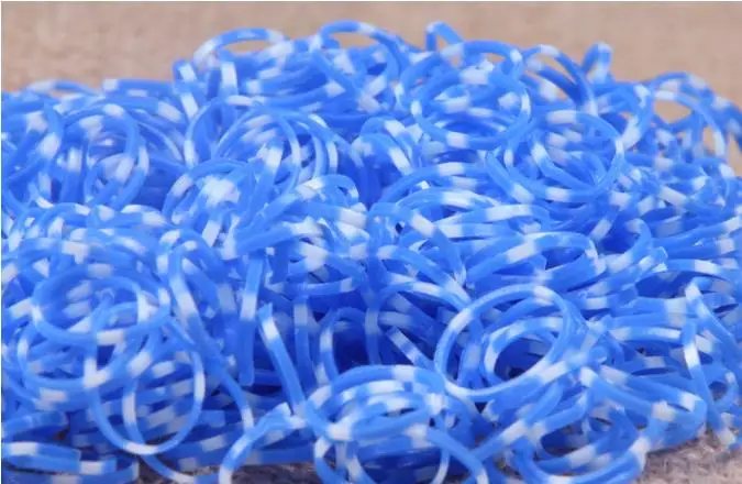 100g Pet Hair Rubber Band High Elasticity Dog Cat Hair Accessories Color simple with hair accessories hair ring 8024
