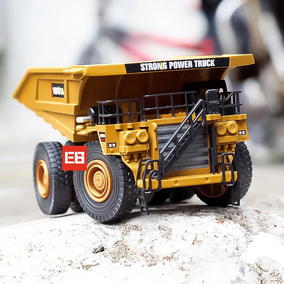 

High simulation 1:40 scale diecast Engineering vehicle Mine dump truck metal model alloy toys collection for adult kids gifts