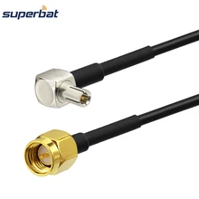 Superbat SMA штекер TS9 Разъем RA косичка кабель RG174 15 см для USB модемов Sierra беспроводной USB301/305