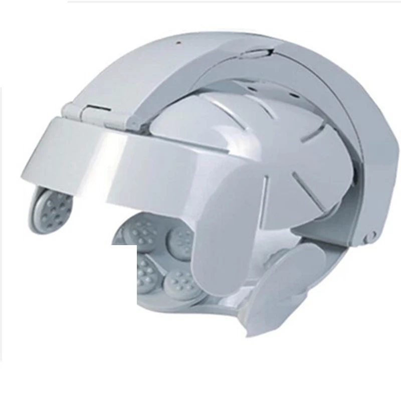 

Good Healthy Electric Head Massager Helmet Scalp Brain Relax Vibration Acupuncture Points Health Care