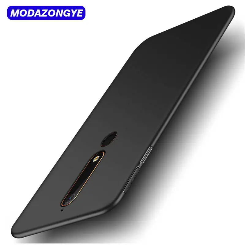 Чехол для Nokia 6 2018 чехол 1 жесткая матовая задняя крышка из поликарбоната TA-1068 TA-1050
